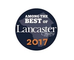 Among The Best Of Lancaster County 2017 badge