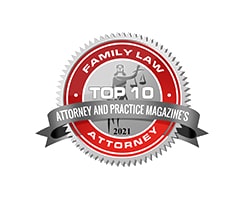 Attorney and Practice Magazine's Top 10 Family Law Attorney 2021